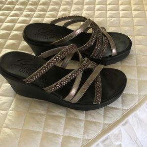 Sketchers Cali, lux, foam wedges